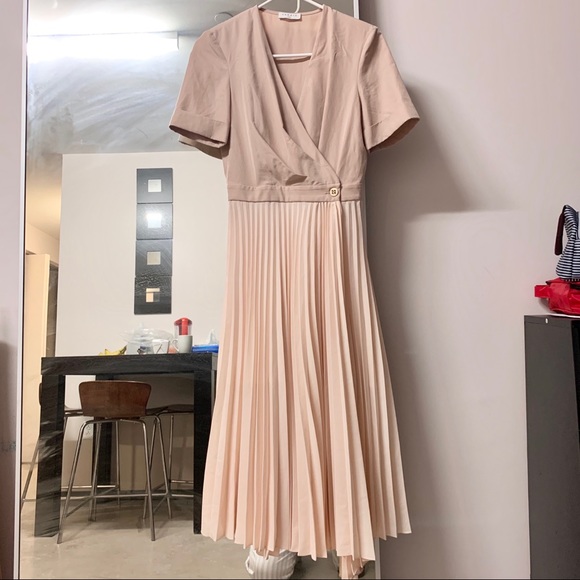 Sandro Paris Galdis Wrap Midi Dress - Picture 4 of 7